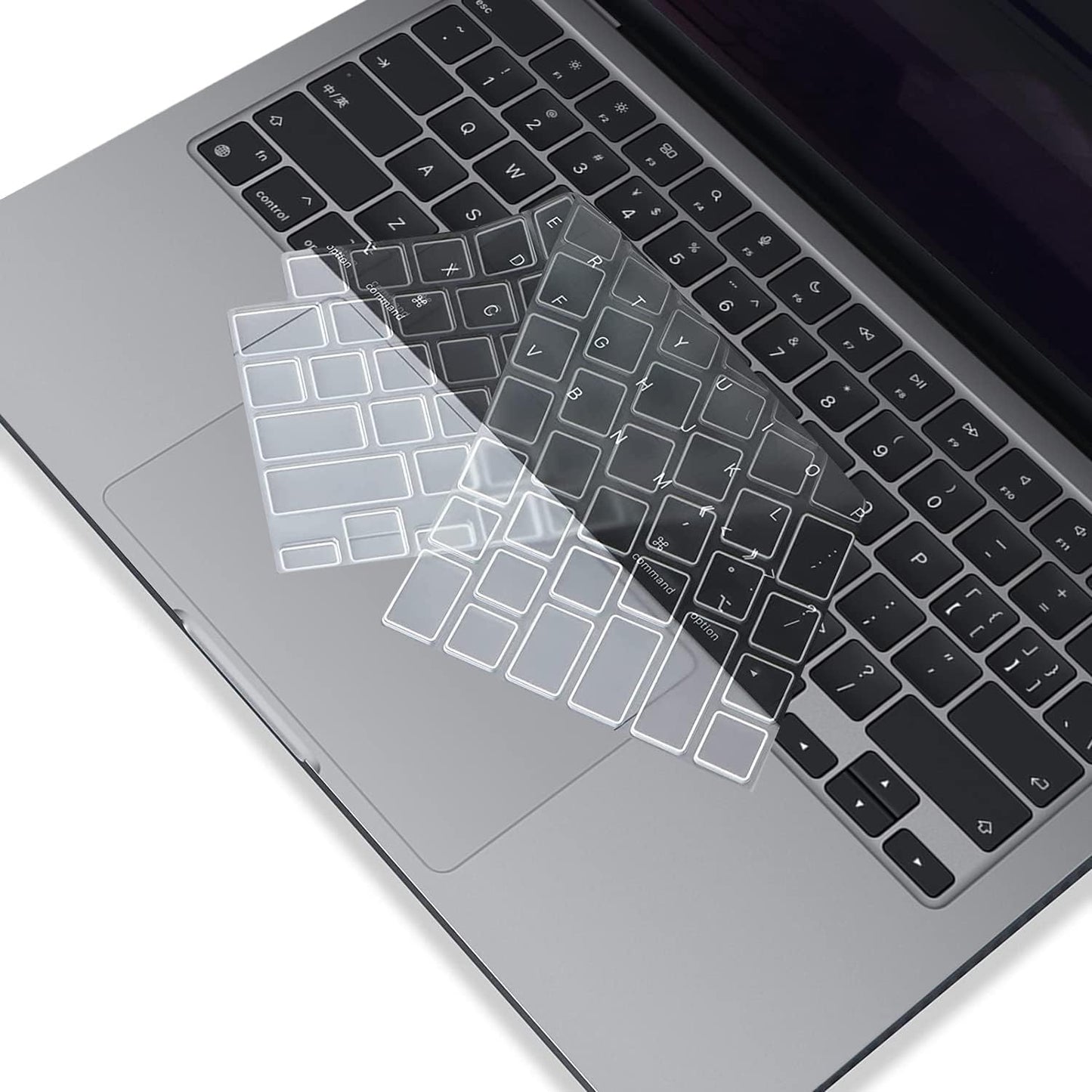 TPU Keyboard Cover Compatible with 2022 Released New Apple Macbook Air 13.6”M2 Chip