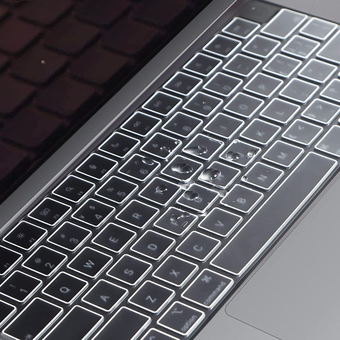 TPU Keyboard Cover Compatible with 2022 Released New Apple Macbook Air 13.6”M2 Chip
