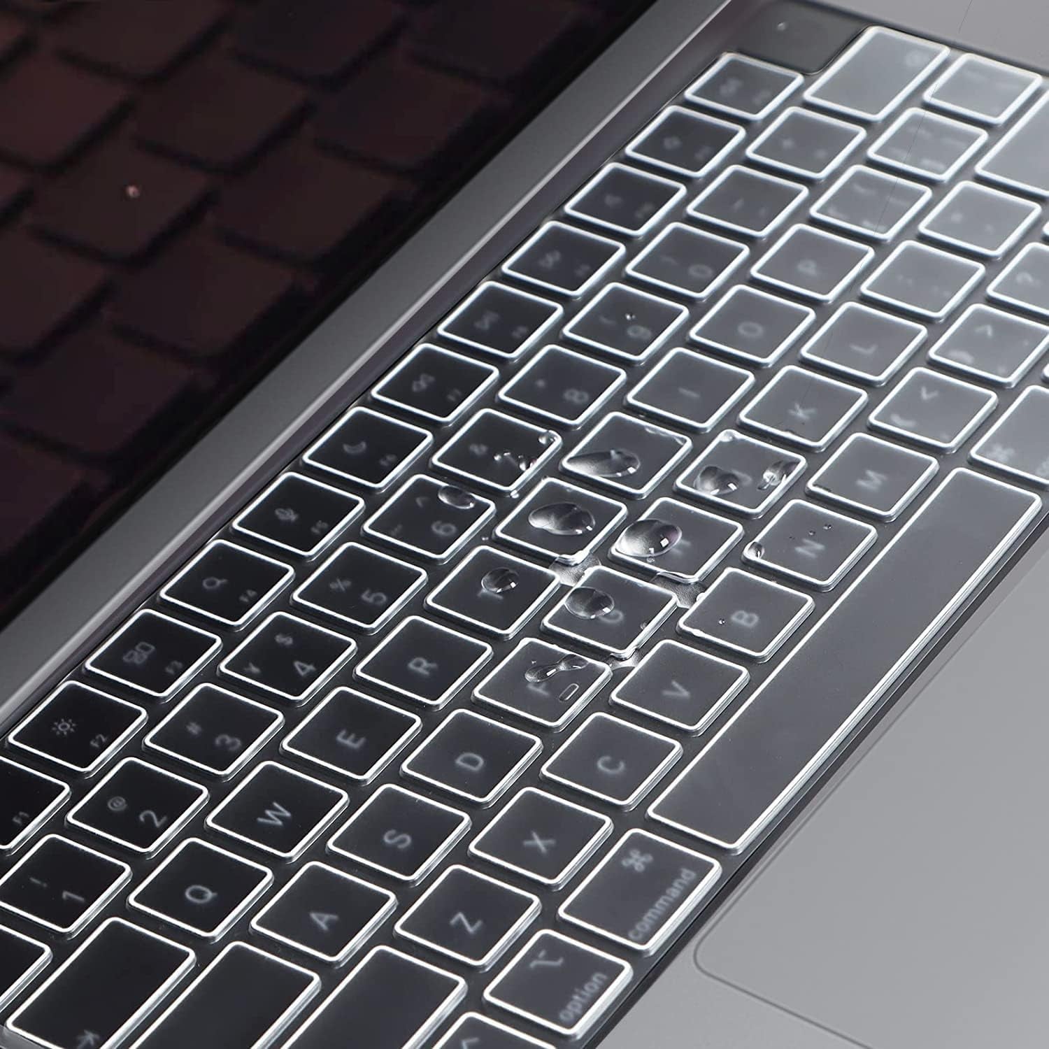 TPU Keyboard Cover Compatible with 2022 Released New Apple Macbook Air 13.6”M2 Chip