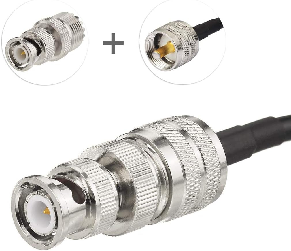 SDI Cable 6Ft, 3G/6G HD-SDI Cable 75 Ohm BNC Male to BNC Male Cable for Cameras BMCC Video Equipment Supports HD-SDI 3G-SDI 6G-SDI SDI Video Cable