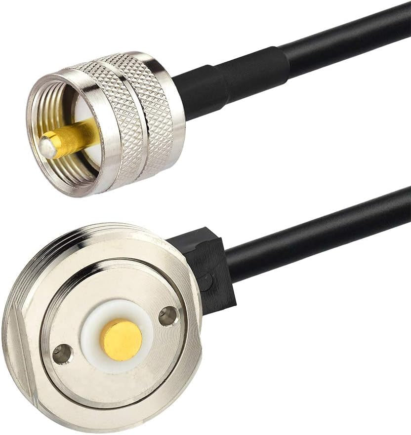 SDI Cable 6Ft, 3G/6G HD-SDI Cable 75 Ohm BNC Male to BNC Male Cable for Cameras BMCC Video Equipment Supports HD-SDI 3G-SDI 6G-SDI SDI Video Cable