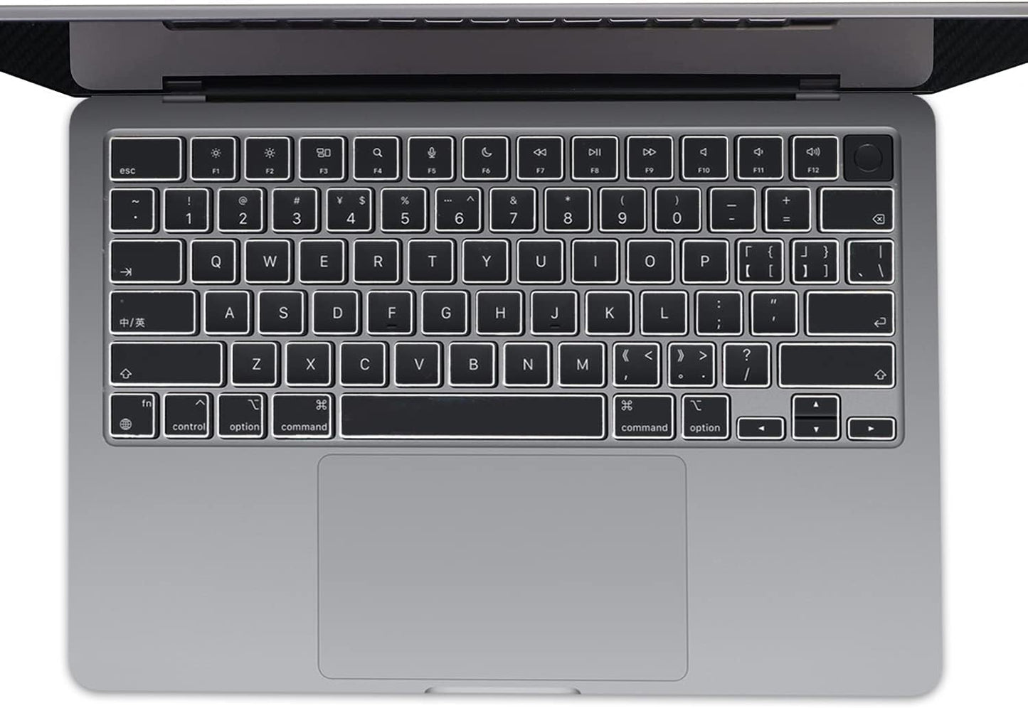 TPU Keyboard Cover Compatible with 2022 Released New Apple Macbook Air 13.6”M2 Chip