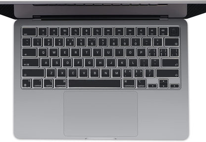 TPU Keyboard Cover Compatible with 2022 Released New Apple Macbook Air 13.6”M2 Chip